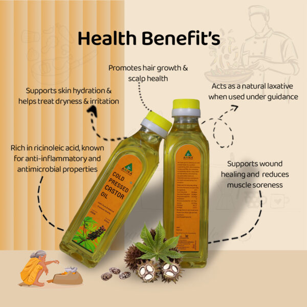 Cold-Pressed Castor Oil