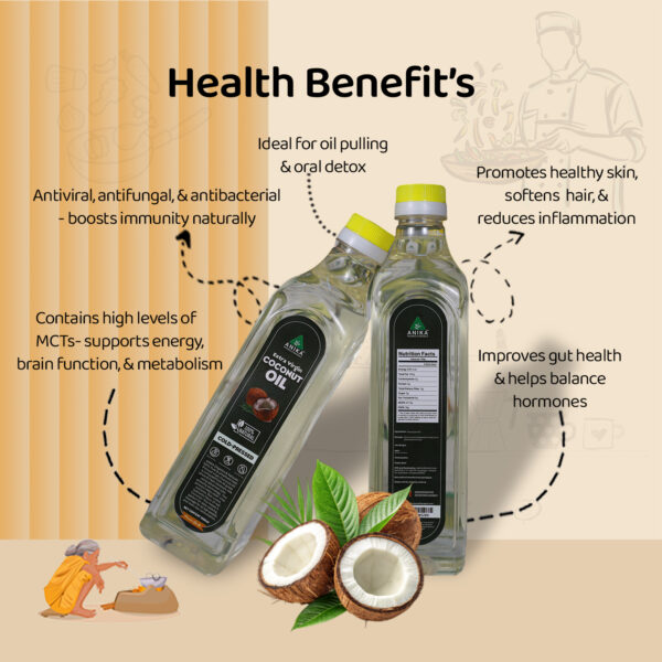 Virgin Cold-Pressed Coconut Oil