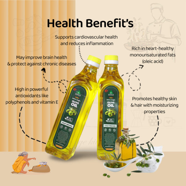 Cold-Pressed Extra Virgin Olive Oil (Imported from Spain)