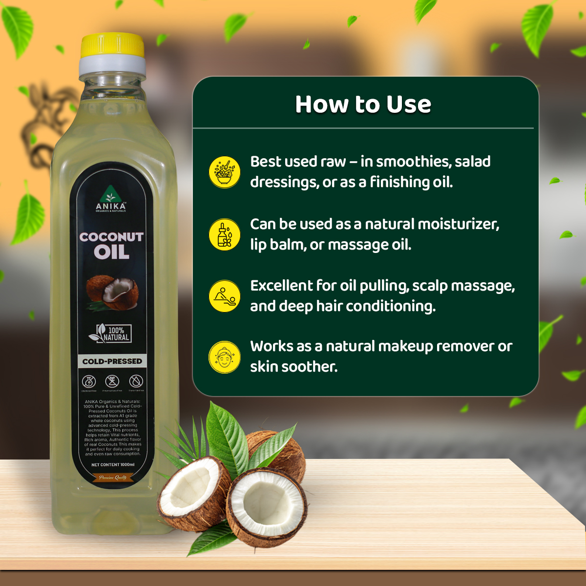 Cold-Pressed Coconut Oil - Image 3