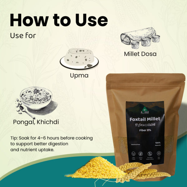 Foxtail Millet (Korra)