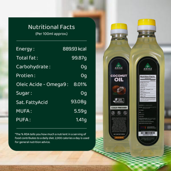 Cold-Pressed Coconut Oil