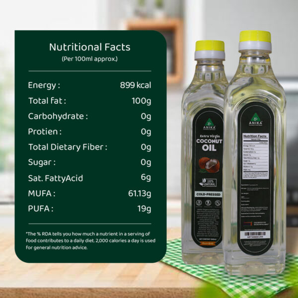 Virgin Cold-Pressed Coconut Oil