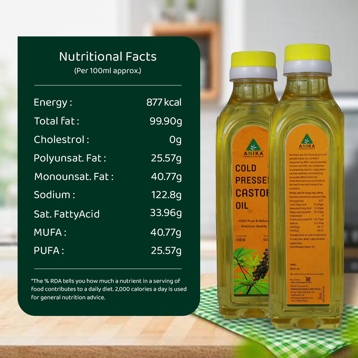 Cold-Pressed Castor Oil - Image 6