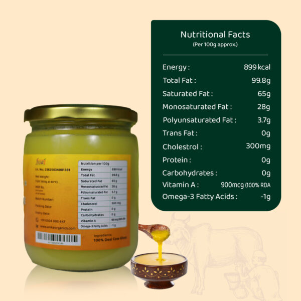 A2 Desi Cow Ghee(Bilona Method)