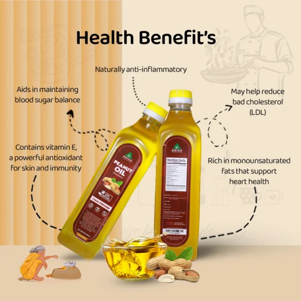 Cold-Pressed Peanut Oil (Groundnut Oil)