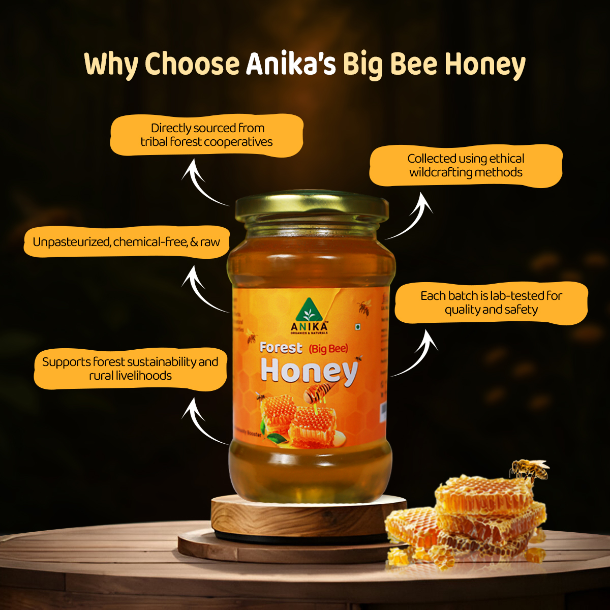 Forest Big Bee Honey - Image 2