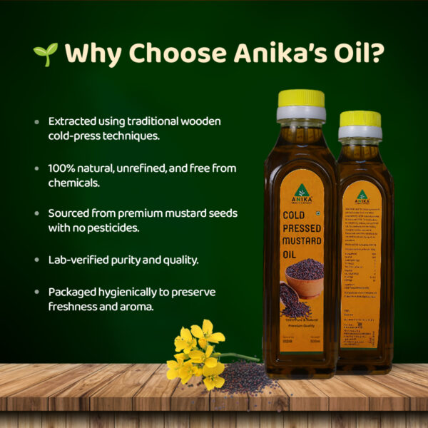 Cold-Pressed Mustard Oil