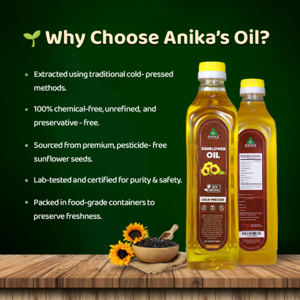 Cold-Pressed Sunflower Oil