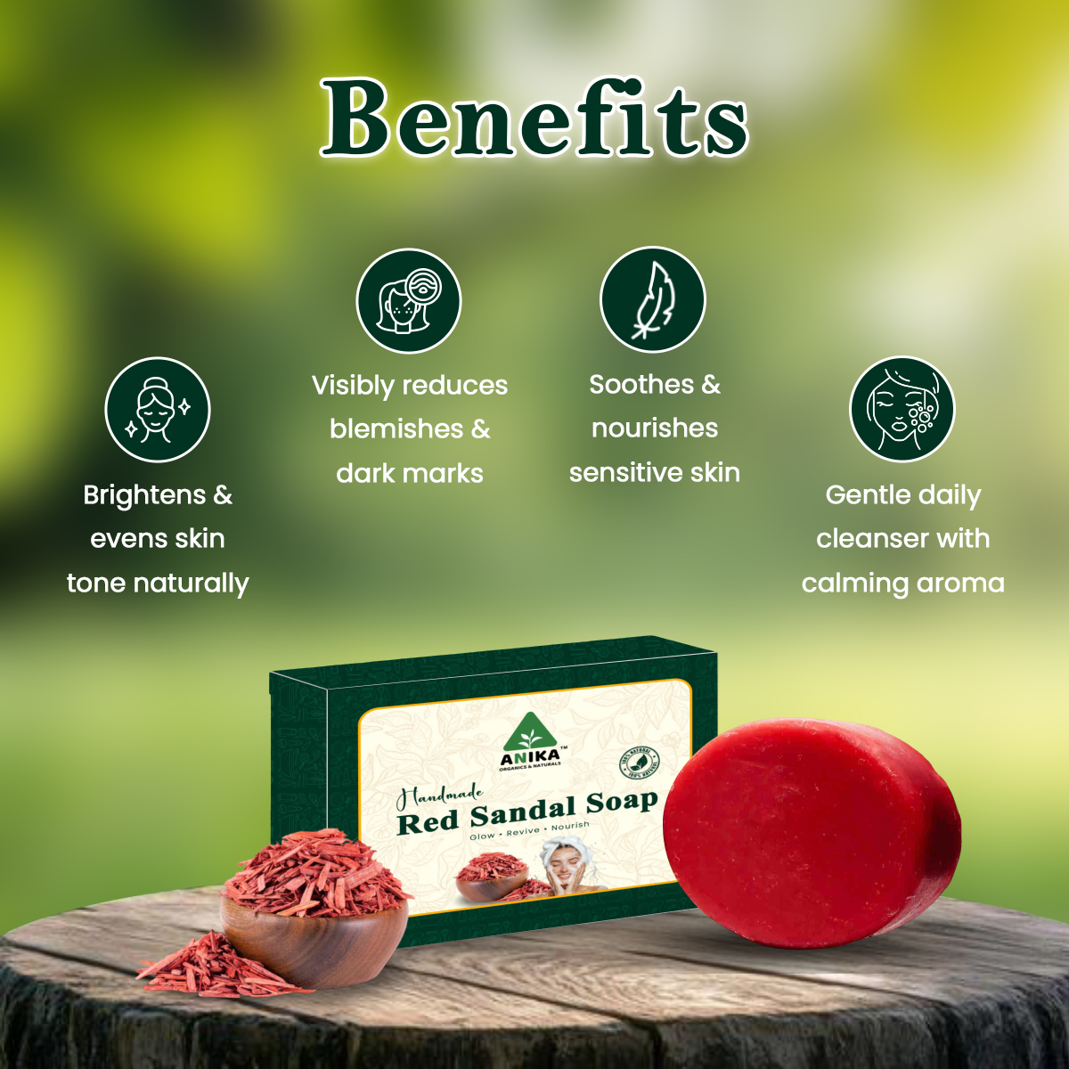 Handmade Red Sandal-wood - Image 4