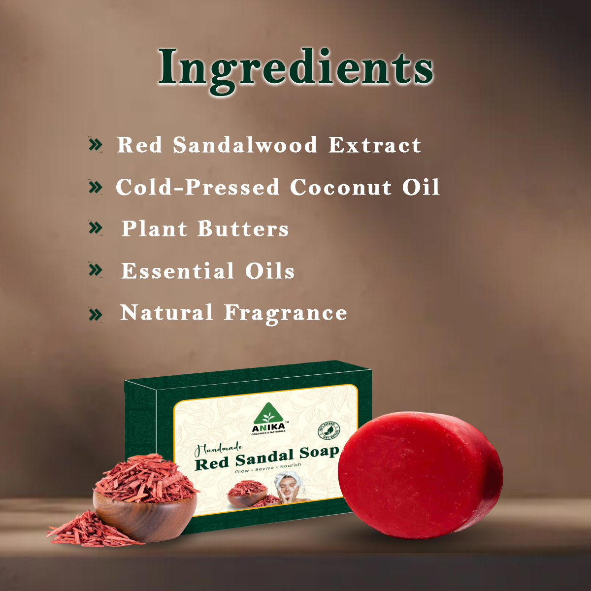 Handmade Red Sandal-wood - Image 3