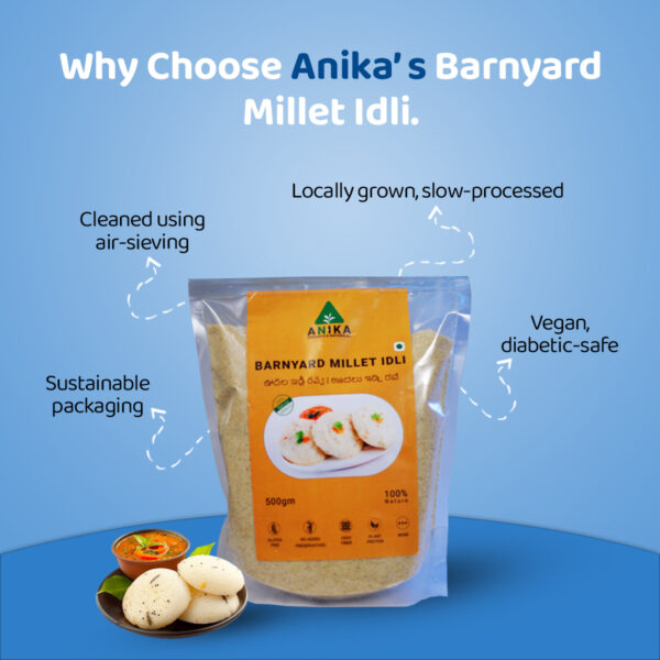 Barnyard Millet Idli Rava
