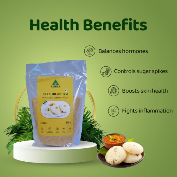 Kodo Millet Idli Rava