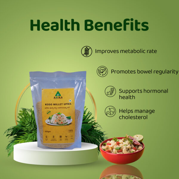 Kodo Millet Upma Rava