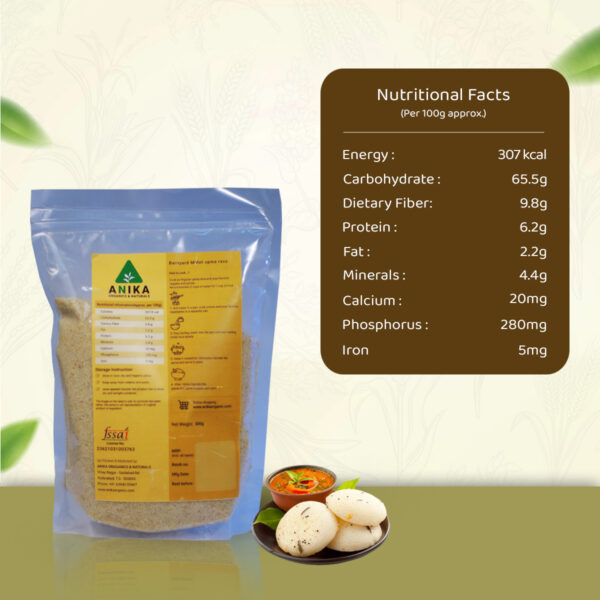 Barnyard Millet Idli Rava