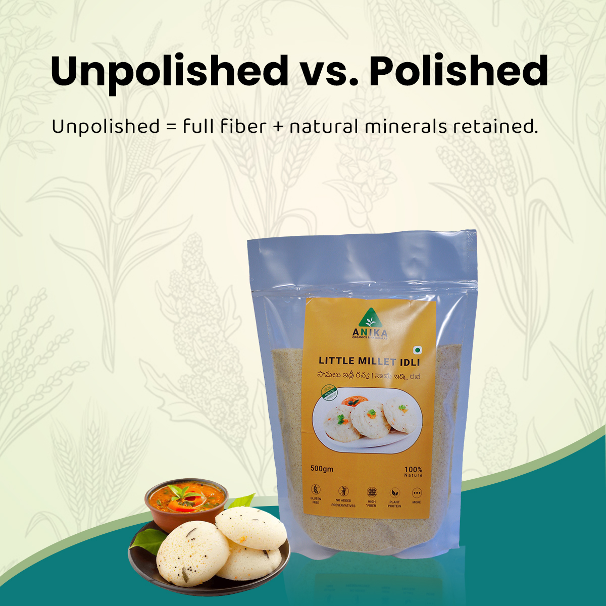 Little Millet Idli Rava - Image 3